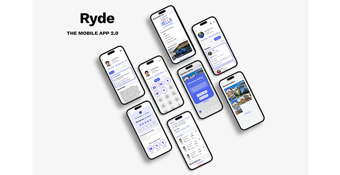 Ryde app UX redesign